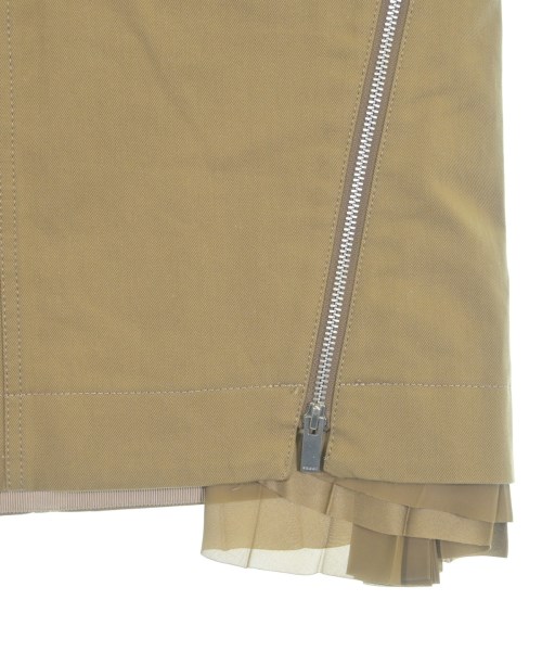 sacai（サカイ）ひざ丈スカート ベージュ サイズ:2(M位) レディース/2200626695071