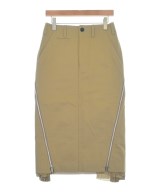sacai（サカイ）ひざ丈スカート ベージュ サイズ:2(M位) レディース/2200626695071