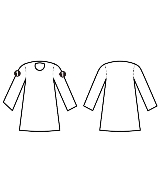 sacai（サカイ）ワンピース グレー サイズ:3(L位) レディース/2200626695095