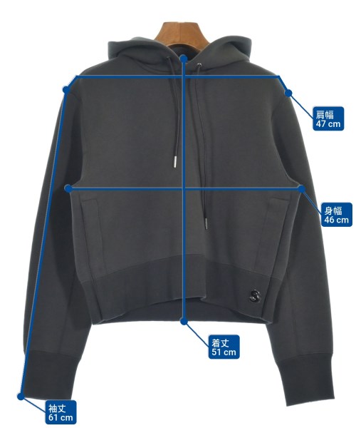 sacai（サカイ）パーカー グレー サイズ:1(S位) レディース/2200626695101