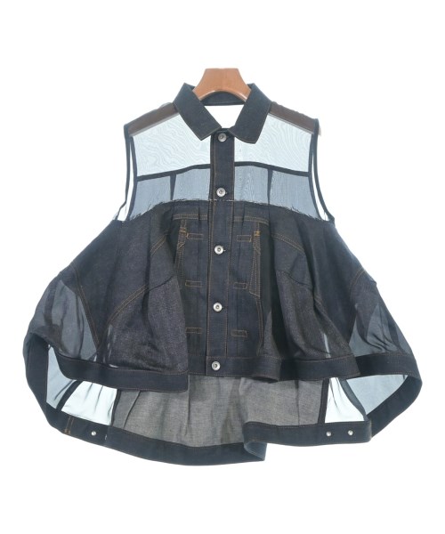 sacai(サカイ)カジュアルシャツ 紺 サイズ:2(M位)/2200626725044