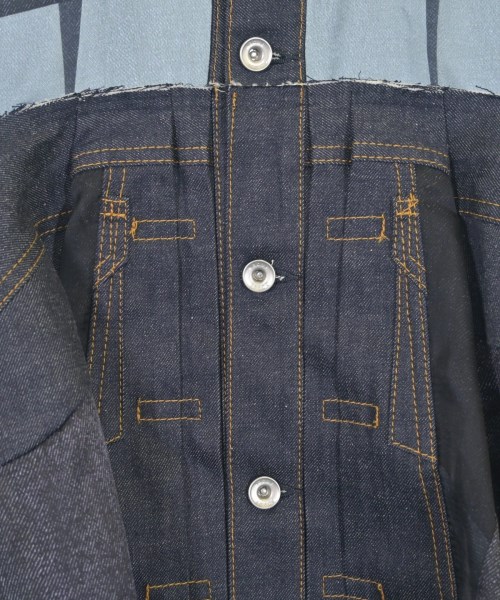 sacai（サカイ）カジュアルシャツ 紺 サイズ:2(M位) レディース/2200626725044