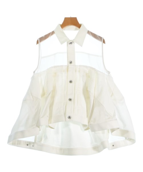 sacai(サカイ)カジュアルシャツ 白 サイズ:2(M位)/2200626725051