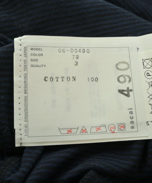 sacai（サカイ）ニット・セーター 黒 サイズ:3(L位) レディース/2200627050077