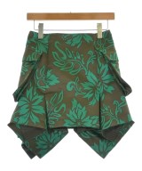 sacai（サカイ）ミニスカート 茶 サイズ:0(XS位) レディース/2200627351044