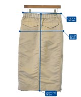 sacai（サカイ）ひざ丈スカート ベージュ サイズ:3(L位) レディース/2200627518010