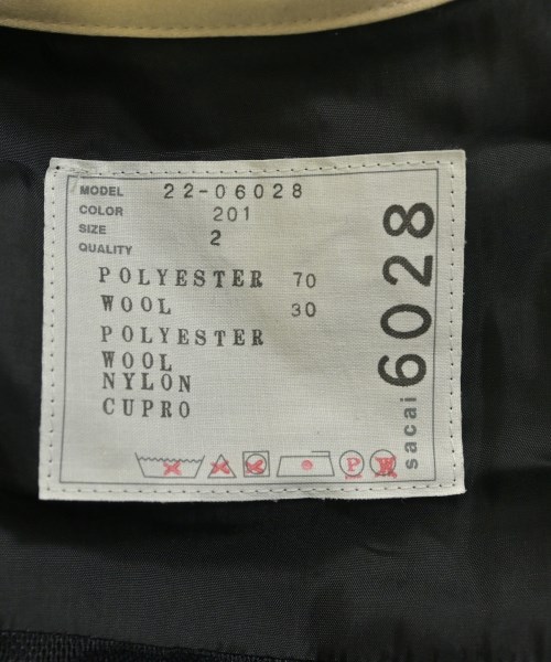 sacai（サカイ）ジャケット 紺 サイズ:F レディース/2200627857010