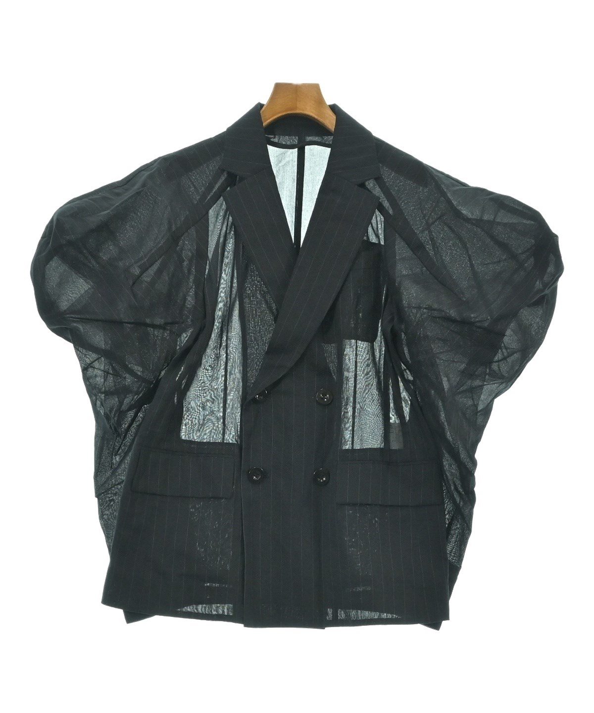 sacai（サカイ）ジャケット 黒 サイズ:2(M位) レディース