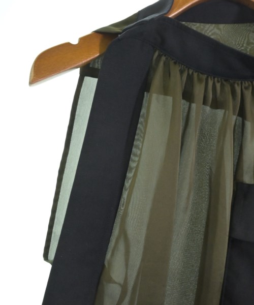 sacai（サカイ）カジュアルシャツ カーキ サイズ:1(S位) レディース/2200628083029