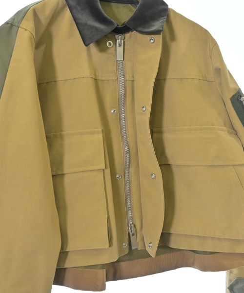 sacai（サカイ）ブルゾン ベージュ サイズ:1(S位) レディース/2200628307019