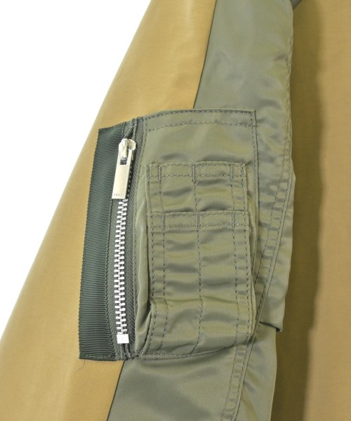 sacai（サカイ）ブルゾン ベージュ サイズ:1(S位) レディース/2200628307019