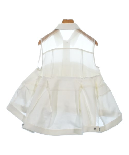 sacai（サカイ）カジュアルシャツ 白 サイズ:1(S位) レディース/2200628307026