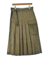 sacai（サカイ）ロング・マキシ丈スカート カーキ サイズ:2(M位) レディース/2200628307033