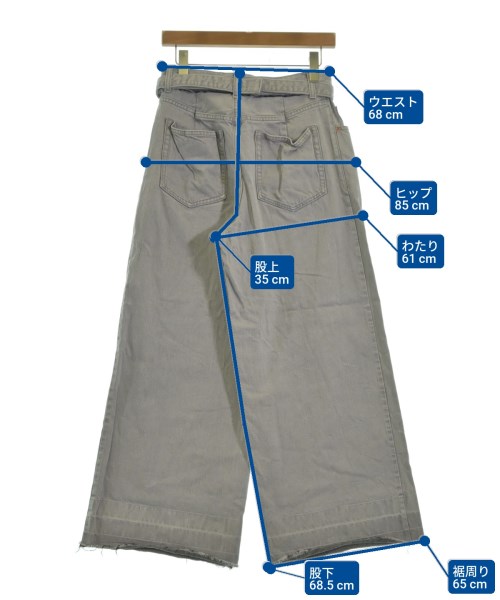 sacai（サカイ）デニムパンツ グレー サイズ:1(S位) レディース/2200628627032