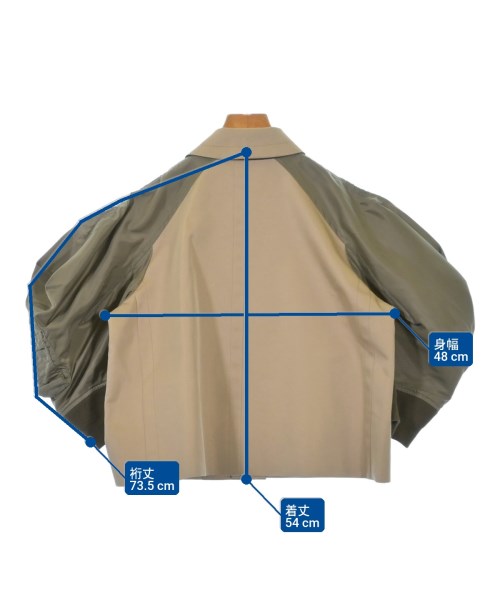 sacai（サカイ）ミリタリーブルゾン カーキ サイズ:1(S位) レディース/2200628645029