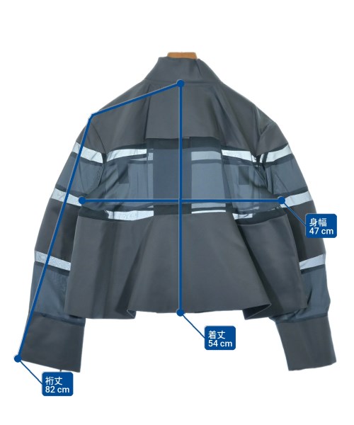 sacai（サカイ）ミリタリーブルゾン グレー サイズ:2(M位) レディース/2200628645036