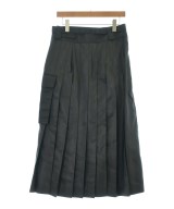 sacai（サカイ）ひざ丈スカート 黒 サイズ:3(L位) レディース/2200628645043