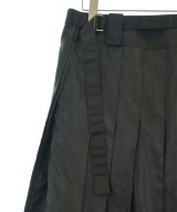 sacai（サカイ）ひざ丈スカート 黒 サイズ:3(L位) レディース/2200628645043