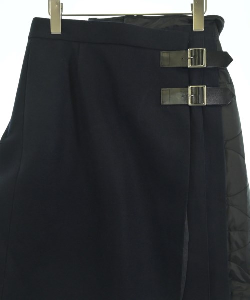 sacai（サカイ）ひざ丈スカート 紺 サイズ:2(M位) レディース/2200629212046