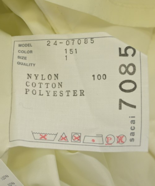 sacai（サカイ）その他 白 サイズ:1(S位) レディース/2200629348035