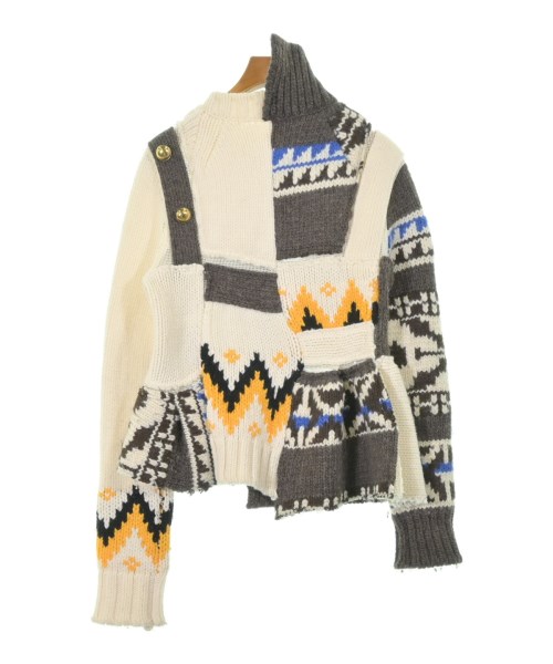 sacai（サカイ）ニット・セーター 白 サイズ:1(S位) レディース/2200629393035