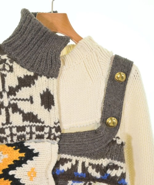 sacai（サカイ）ニット・セーター 白 サイズ:1(S位) レディース/2200629393035