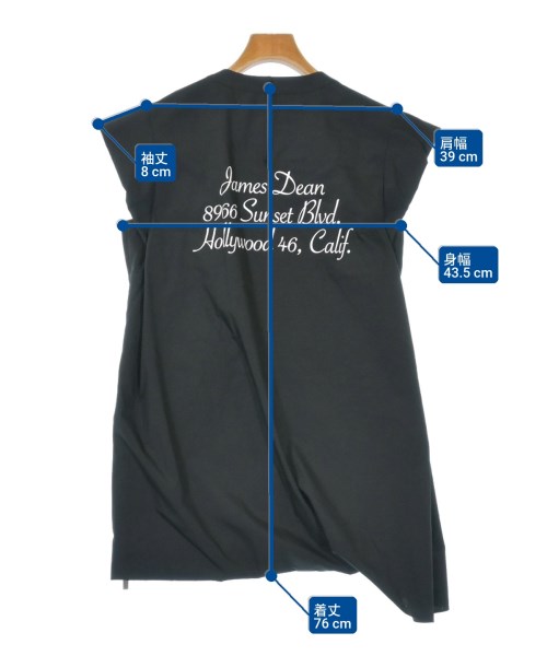 sacai（サカイ）カジュアルシャツ 黒 サイズ:1(S位) レディース/2200609952139