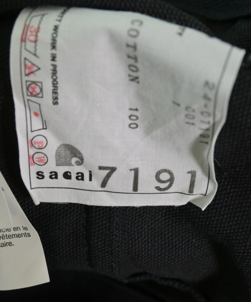 sacai（サカイ）ロング・マキシ丈スカート 黒 サイズ:1(S位) レディース/2200609952146