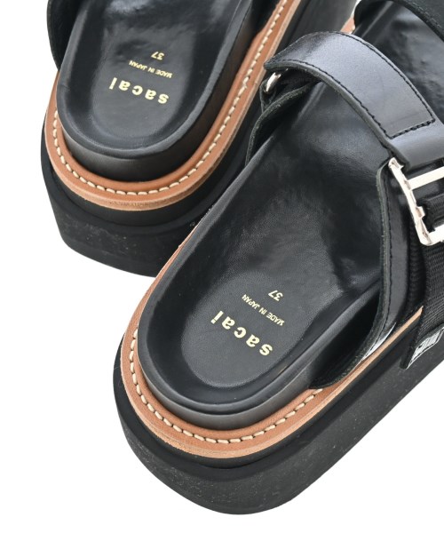 sacai（サカイ）サンダル 黒 サイズ:EU37(23.5cm位) レディース/2200629847040