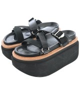 sacai（サカイ）サンダル 黒 サイズ:EU37(23.5cm位) レディース/2200629847040