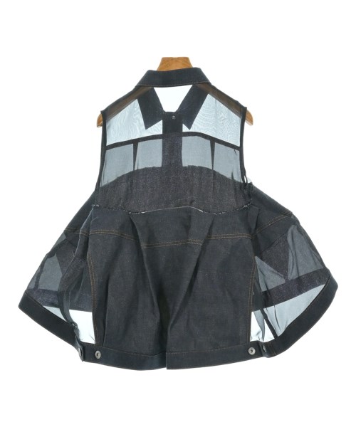 sacai（サカイ）ベスト 紺 サイズ:1(S位) レディース/2200629869035