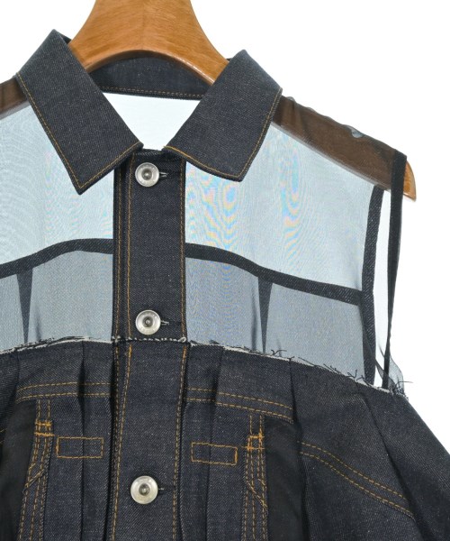 sacai（サカイ）ベスト 紺 サイズ:1(S位) レディース/2200629869035