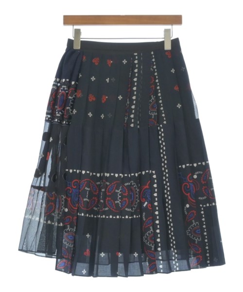 sacai（サカイ）ロング・マキシ丈スカート 黒 サイズ:1(S位