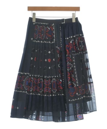 sacai（サカイ）ロング・マキシ丈スカート 黒 サイズ:1(S位