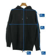 sacai（サカイ）パーカー 黒 サイズ:2(M位) レディース/2200630635056