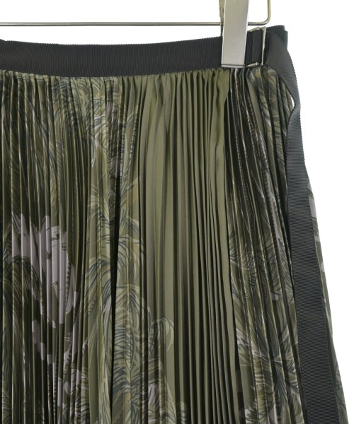 sacai（サカイ）ロング・マキシ丈スカート カーキ サイズ:1(S位) レディース/2200630635094