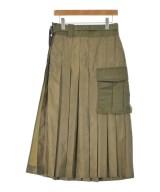 sacai（サカイ）ロング・マキシ丈スカート カーキ サイズ:2(M位) レディース/2200630877012