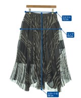 sacai（サカイ）ロング・マキシ丈スカート カーキ サイズ:3(L位) レディース/2200631372073