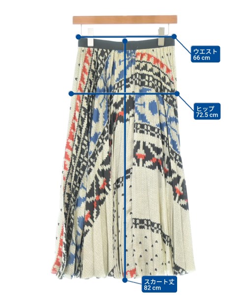 sacai（サカイ）ロング・マキシ丈スカート ベージュ サイズ:1(S位) レディース/2200631894032