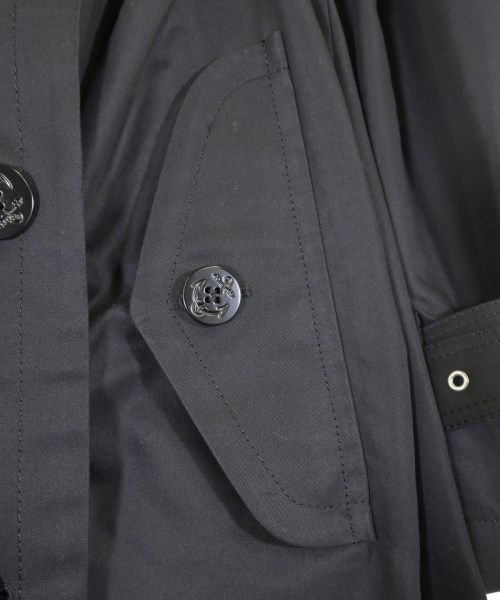 sacai（サカイ）トレンチコート 黒 サイズ:1(S位) レディース/2200632259014