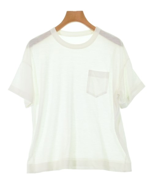 sacai（サカイ）Tシャツ・カットソー 白 サイズ:2(M位) レディース/2200632303083