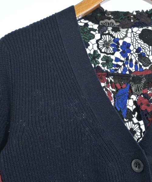 sacai（サカイ）カーディガン 紺 サイズ:1(S位) レディース/2200617810124