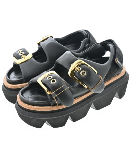 sacai（サカイ）サンダル 黒 サイズ:EU36(22.5cm位) レディース/2200633060039