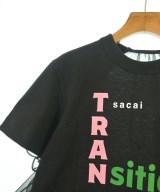 sacai（サカイ）Tシャツ・カットソー 黒 サイズ:1(S位) レディース/2200633136024