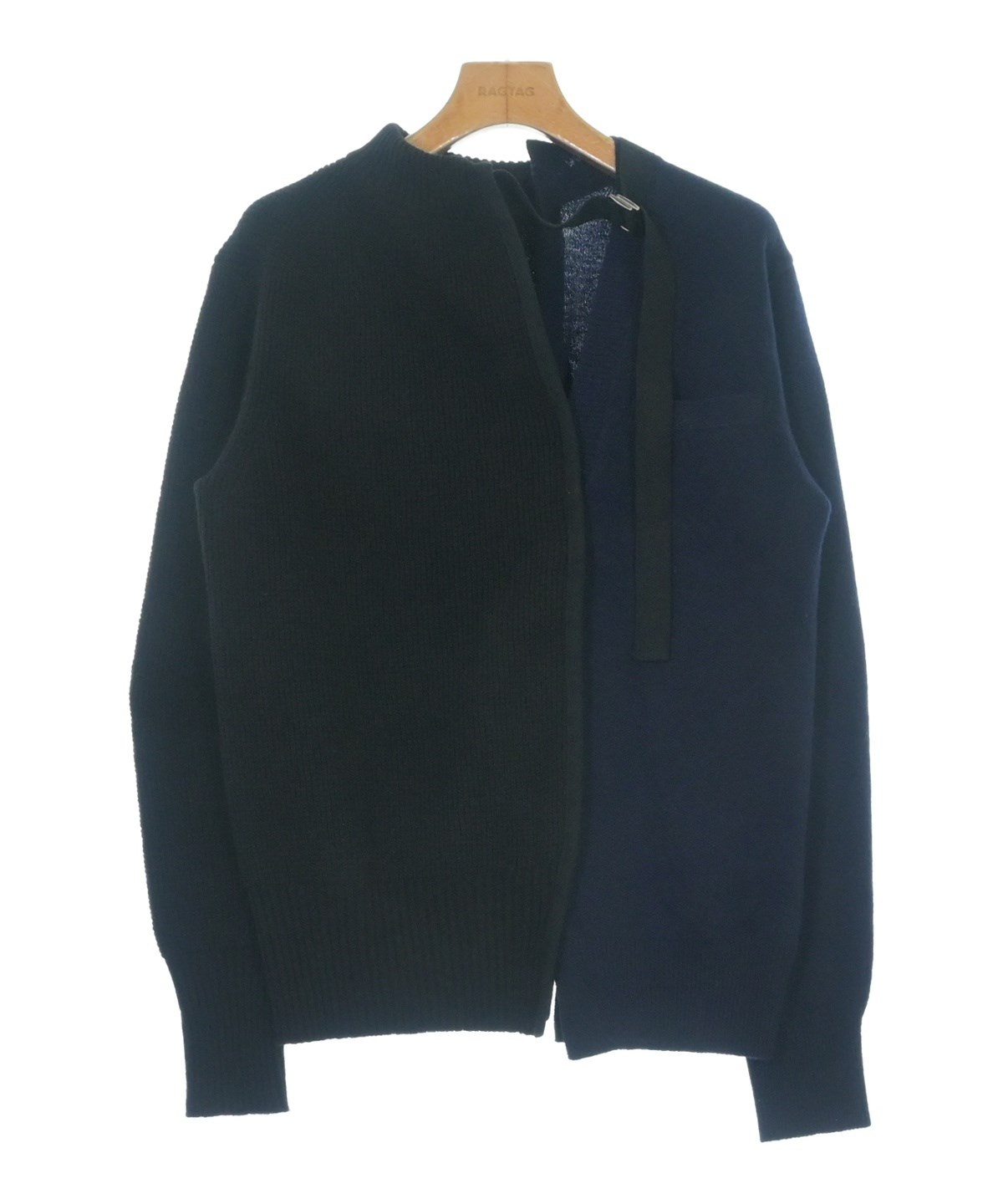 sacai（サカイ）ニット・セーター 黒 サイズ:2(M位) レディース