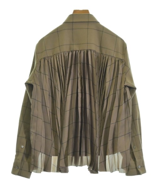 sacai（サカイ）カジュアルシャツ ベージュ サイズ:1(S位) レディース/2200634373015