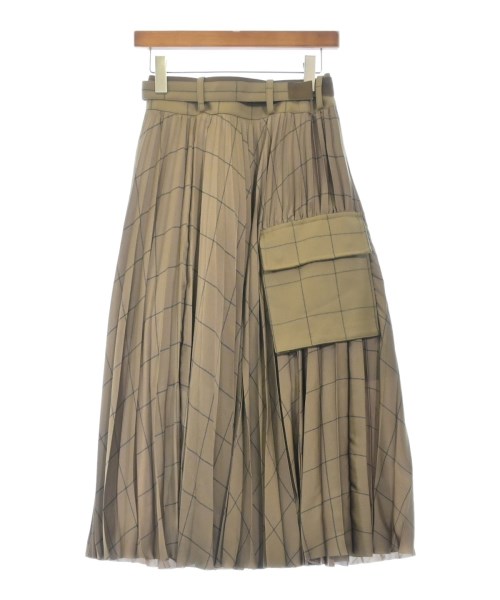 sacai（サカイ）ロング・マキシ丈スカート ベージュ サイズ:1(S位) レディース/2200634373022