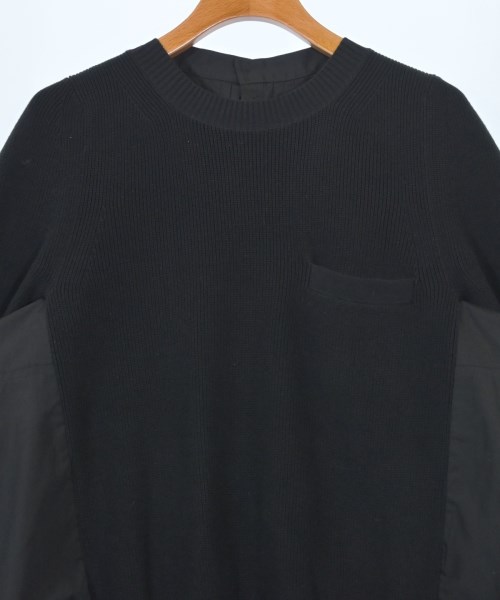 sacai（サカイ）ニット・セーター 黒 サイズ:1(S位) レディース/2200607405019