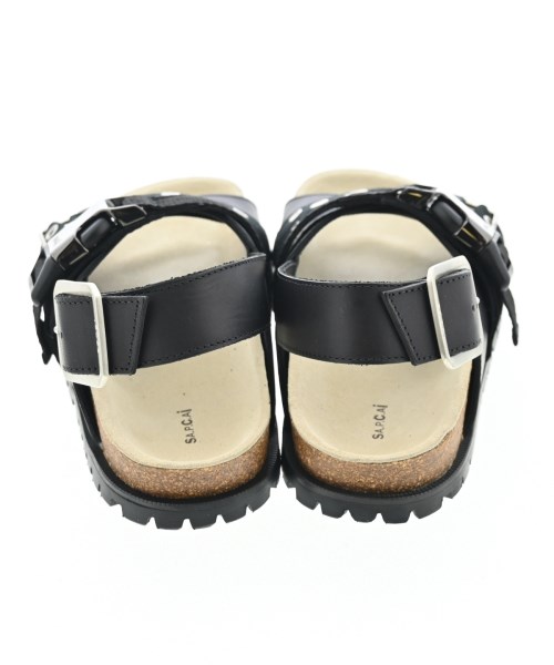 sacai（サカイ）サンダル 黒 サイズ:EU39(25.5cm位) レディース/2200605436046