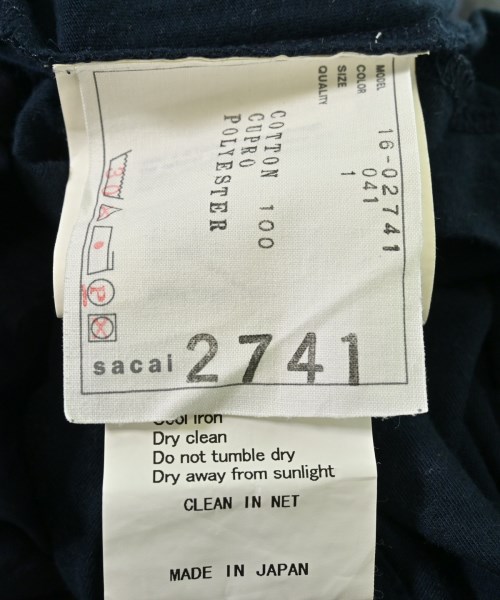 sacai（サカイ）Tシャツ・カットソー 紺 サイズ:2(M位) レディース/2200610567049